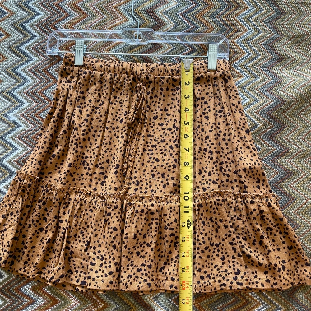 Cotton On Leopard Skirt Size XS. NWT